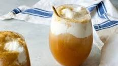 Vanilla Bean Peach Tea Ice Cream Floats