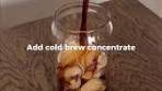 Vanilla Cinnamon Cold Brew Latte Recipe