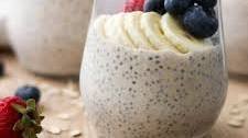 Vanilla Overnight Oats with Cinnamon