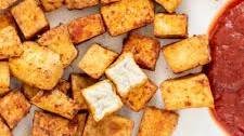 Vegan Air-Fried Tofu Nuggets (oil-free)