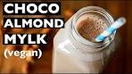 Vegan Chocolate Almond Milk Recipe | How to make Almond ...