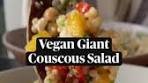 Vegan Giant Couscous Salad Recipe