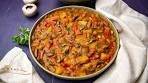 Vegan Goulash with Mushrooms and Potatoes