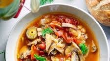 Vegan Mushroom Cioppino Soup