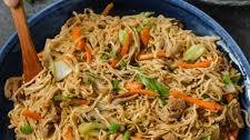 Vegan Pancit Canton (Filipino Stir-Fried Noodles)