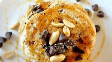 Vegan Snickers Pancakes