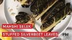 Vegan Stuffed Silverbeet Recipe (Mahshi Selek - Lebanese)