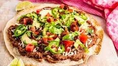 Vegan Tlayuda
