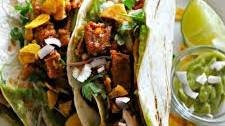 Vegan Two-Layer Mojo Seitan Tacos