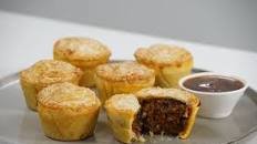 Vegemite beef pies