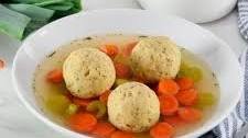 Vegetarian Matzo Ball Soup