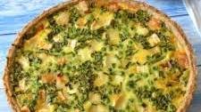 Vegetarian Spring Quiche