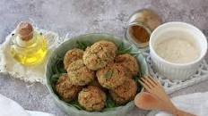 Veggie Balls with Balsamic & Curry Dipping Sauce