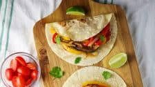 Veggie Fajita Tacos