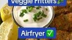 Veggie Fritters 🥦 Air Fryer Style ✅ Video credit ➡️ @Rawan ...