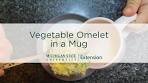 Veggie Omelet in a Mug