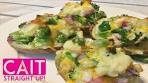 Veggie Stuffed Baked Potato Recipe | Cait Straight Up