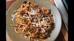 Venison Bolognese Recipe