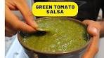 Very Easy: Green Tomato Salsa Recipe