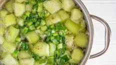 Vietnamese Luffa Gourd Soup with Ground Pork (Canh Mướp Thịt Băm)