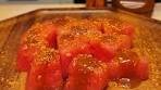 Vodka Infused Watermelon Bites with Tajin and Chamoy ...