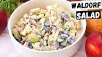 Waldorf Salad Recipe: The Classic American Waldorf Salad 🇺🇸