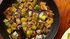 Watermelon Rind Bhaji