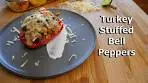 Weekday Dinner Idea: Stuffed Bell Peppers w/ Ground Turkey ...