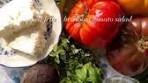 whipped feta + heirloom tomato salad -the summer salad of ...