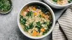 White Bean Kale Soup with Bacon
