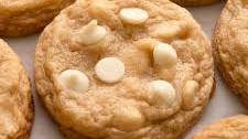 White chocolate chip cookies