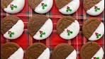 White Chocolate Dipped Ginger Cookies