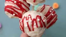 White Chocolate Rice Krispies Pops