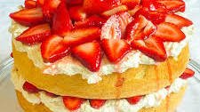 White Chocolate Strawberry Shortcake