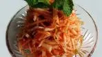 White radish salad (Musaengchae:무생채)