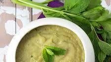Whole Celery, Potato and Chickpea Soup