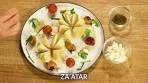 Whole Roasted Kohlrabi with Seared Tomatoes, Feta Cheese ...