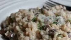 Wild mushroom risotto