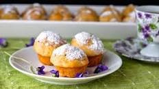 Wild Violet Muffins with Wild Violet Sugar