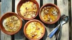 Yogurt with Honey and Walnuts - Greek Dessert