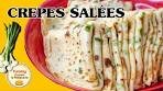 Yummy savory chives pancakes