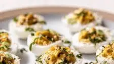 Yuzu Kosho Deviled Eggs