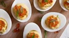 Yuzu Miso Deviled Eggs / ゆず味噌デビルドエッグ