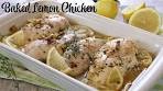 Zesty Baked Lemon Chicken: A Flavor Explosion in Every Bite!