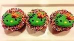 Zombie Hello Kitty Halloween Cupcakes
