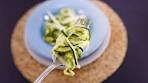 Zucchini Noodles with Pesto and Parmesan | Recipe