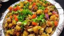 काबुली चना चाट (Kabuli Chana Chaat recipe in Hindi)