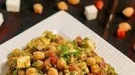 काबुली चना चाट रेसिपी - Khatta Meetha Chana Chaat recipe in Hindi