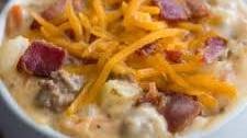 Bacon Cheeseburger Soup