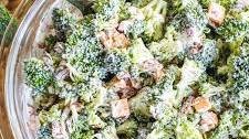 Bacon Ranch Broccoli Salad